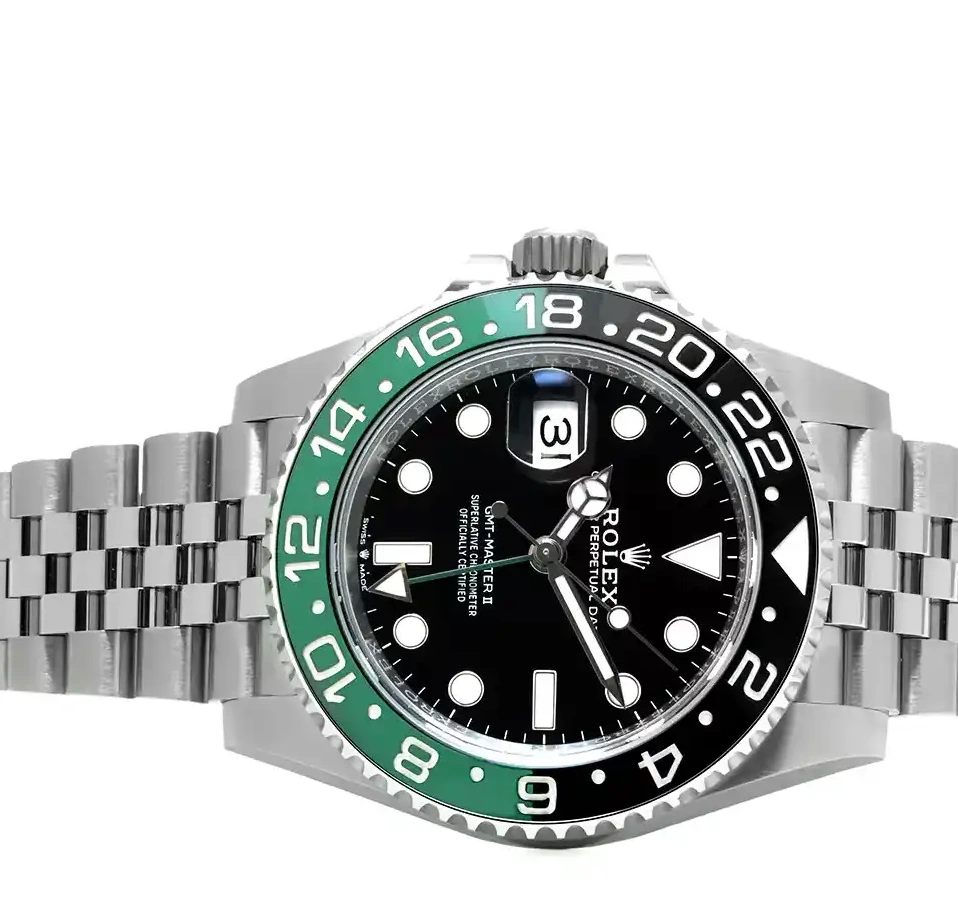 PrestigiousJewelrys Steel Rolex II GMT-Master Stainless 126720VTNR 0517